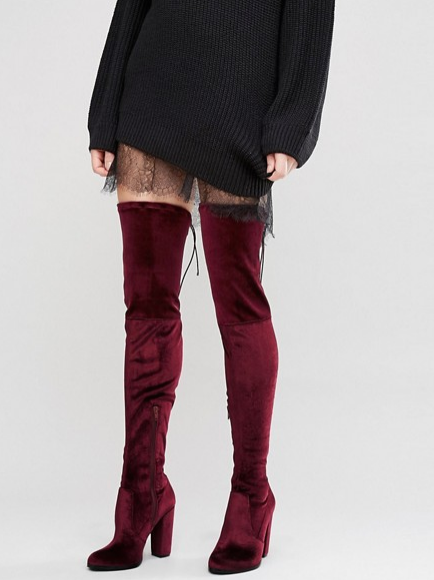 asos over the knee boots