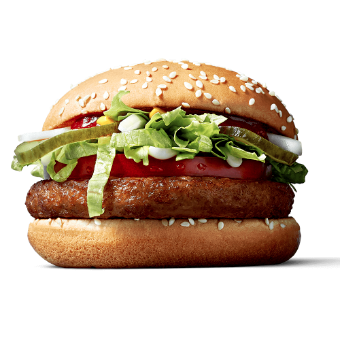 mcdonalds vegan burger
